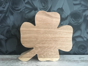 Kleeblatt groß, Freude-Glück-Mut-Erfolg