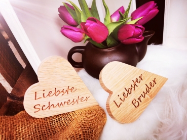 Preview: Herz Liebste Schwester