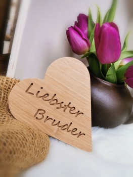 Herz Liebster Bruder