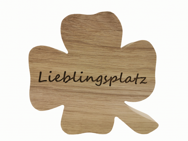 Kleeblatt groß, Lieblingsplatz