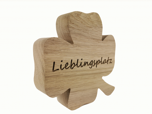 Kleeblatt groß, Lieblingsplatz