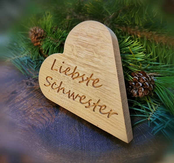 Herz Liebste Schwester