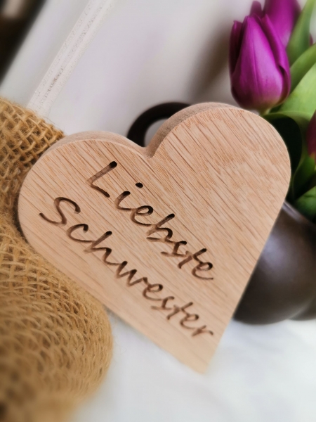 Herz Liebste Schwester