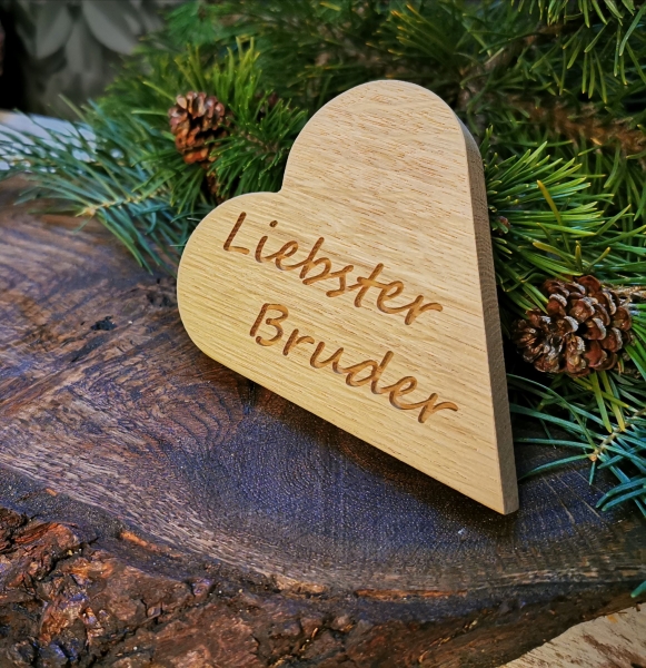 Herz Liebster Bruder